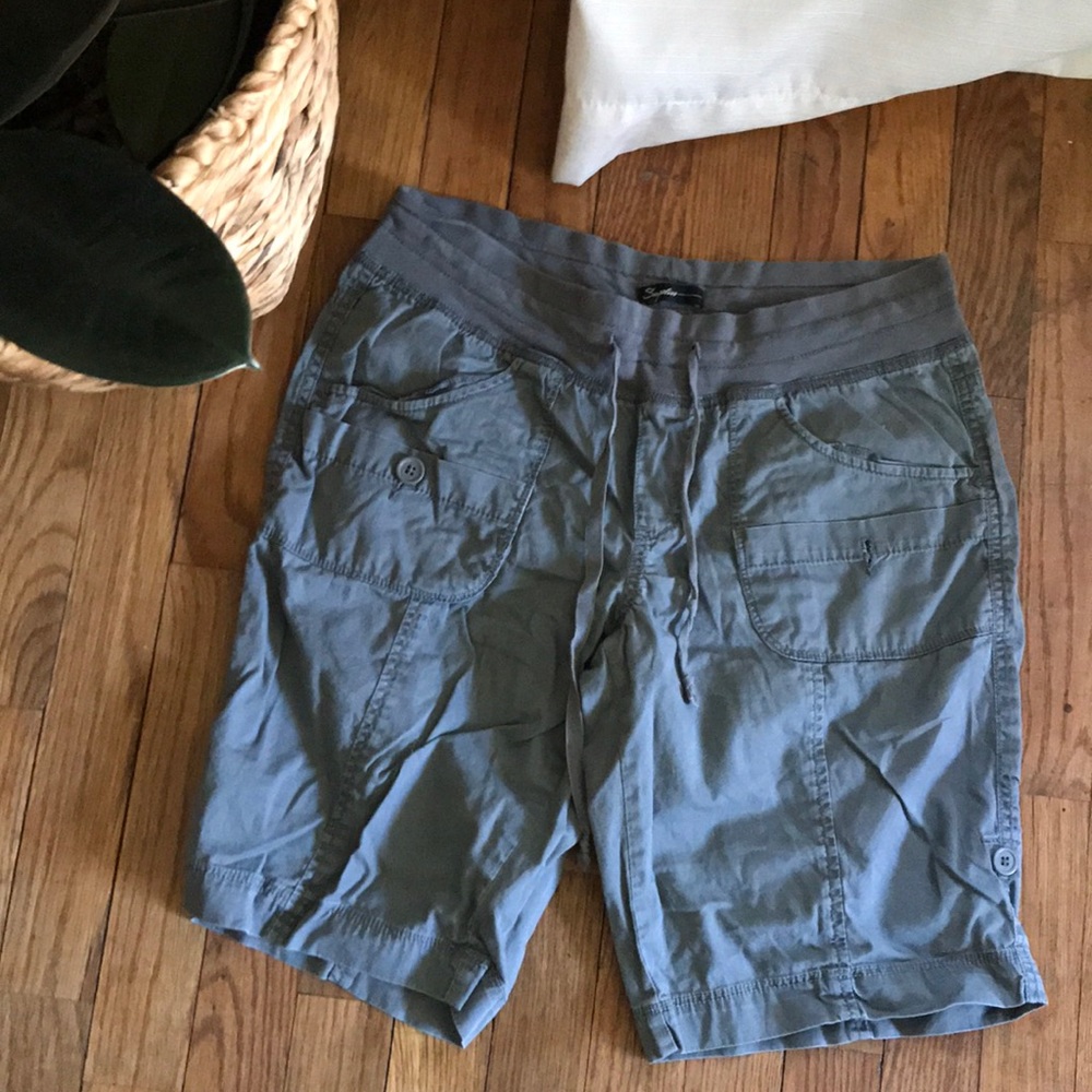 Grey Bermuda Shorts